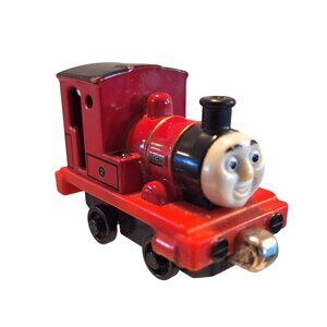 Rheneas #2 Die-Cast Train Thomas & Friends Mattel 2010 Red Black